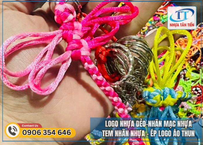 Hướng dẫn từng bước cách làm móc khóa bằng dây