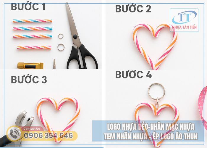 Cách Làm Móc Khóa Bằng Ống Hút