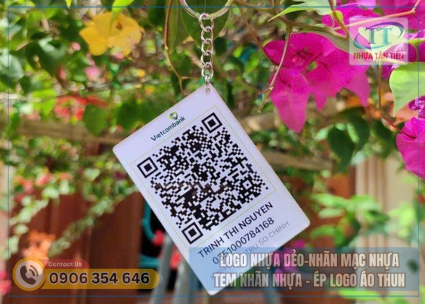 kho móc khoá mã QR
