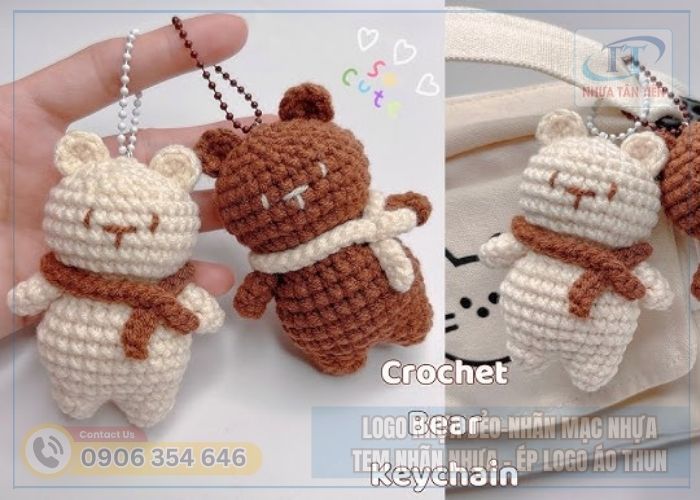 Ý nghĩa việc tự làm móc khoá gấu bông