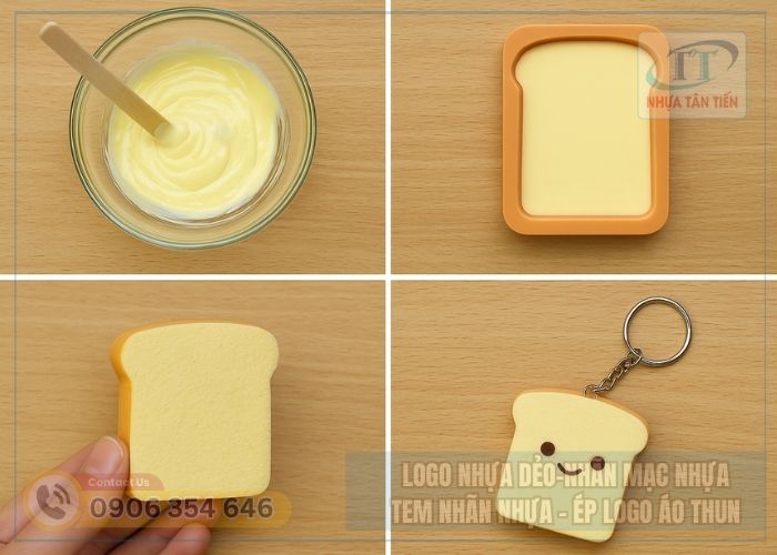 Cách Làm Móc Khóa Squishy