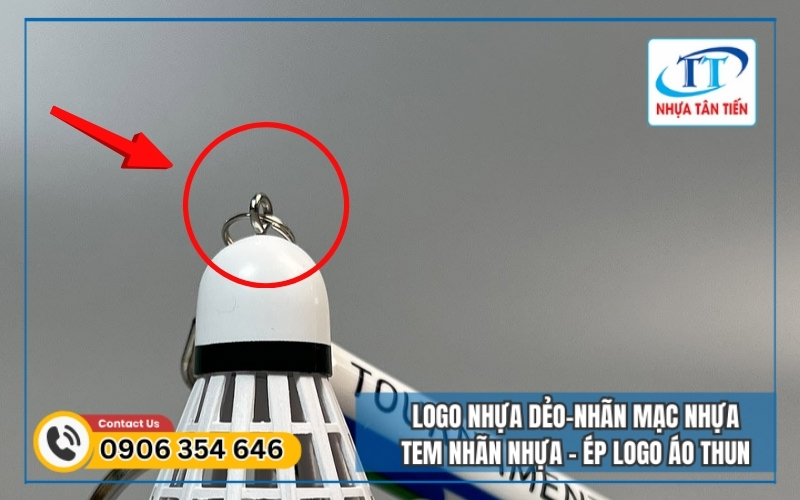 Tạo điểm nối với khoen móc