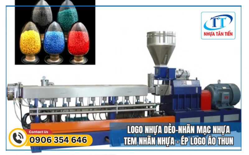 Bước 6: Nung chảy và tạo hạt nhựa tái sinh