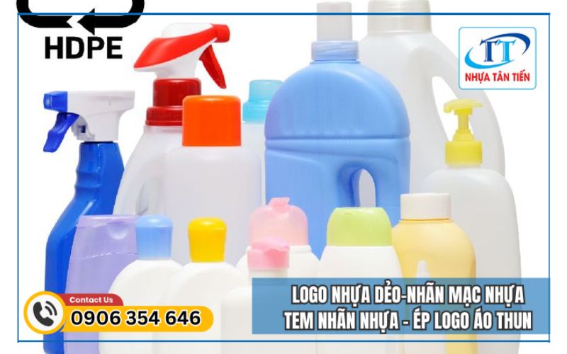 Sai lầm khi sử dụng nhựa HDPE