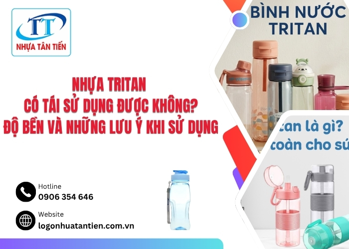 Nhựa tritan có tái sử dụng được không