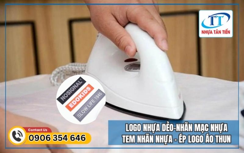 Cách Dán Logo Nhựa Lên Áo Bằng Bàn Là Tại Nhà