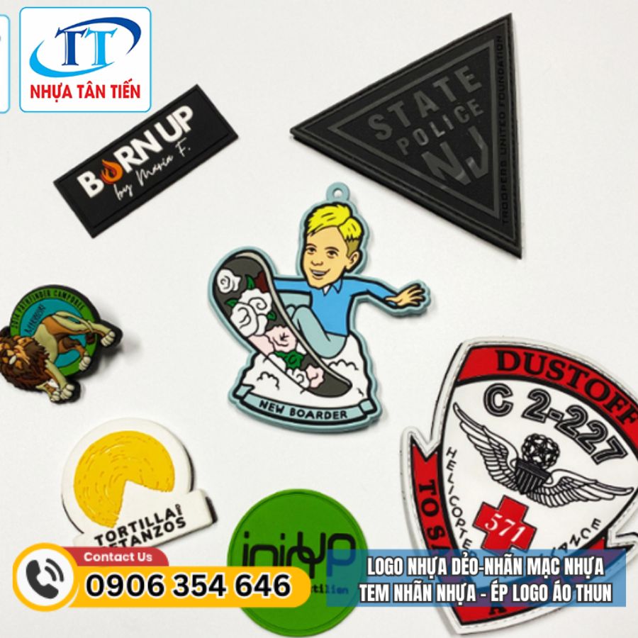 Logo Nhựa Ép Vải Là Gì?