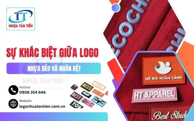 Sự Khác Biệt Giữa Logo Nhựa Dẻo Và Nhãn Dệt